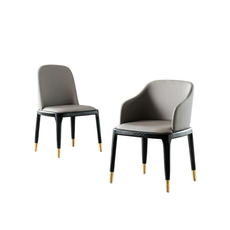 Cucina sedie da pranzo imbottite in casa sedia in fico in pelle parsons