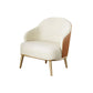 Glam Styled Leather Armchair Fixed Back Basic Four Legs Recessed Arms Chair Clearhalo 'Accent Chairs' 'accent_chairs' 'Chairs & Seating' 'furn' 'furn_accent_chairs' 'Furniture' 'Living Room Furniture' 1200x1200_f9d5ad92-0bd5-4109-89df-9ec68ad2ab1f