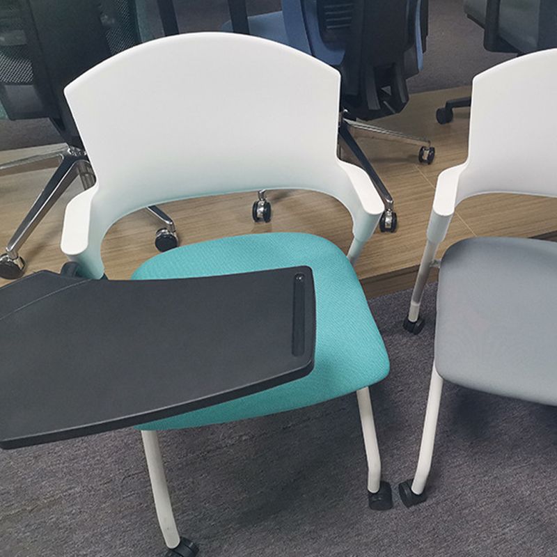 モダンスタイルの会議椅子腕付き金属フレームオフィス椅子