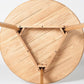 Solid Wood Tripod Base Dining Table Simplicity Style Round Dinette Table Clearhalo ' dining_table' 'Dining Tables & Seating' 'Dining Tables' 'furn' 'furn_dining_table' 'Furniture' 'furniture_dining_table' 'Kitchen & Dining Furniture' 'kitchen&dining_furn' 'kitchen' 'kitchen_dining_table' 1200x1200_f9dba461-beae-498e-a23a-4450e5015320