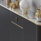Glamstil Stone Top Sideboard Engineered Wood Side Board für Wohnzimmer