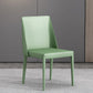 Modern Metal Dining Armless Chair Leather Dining Room Chairs for Restaurant Use