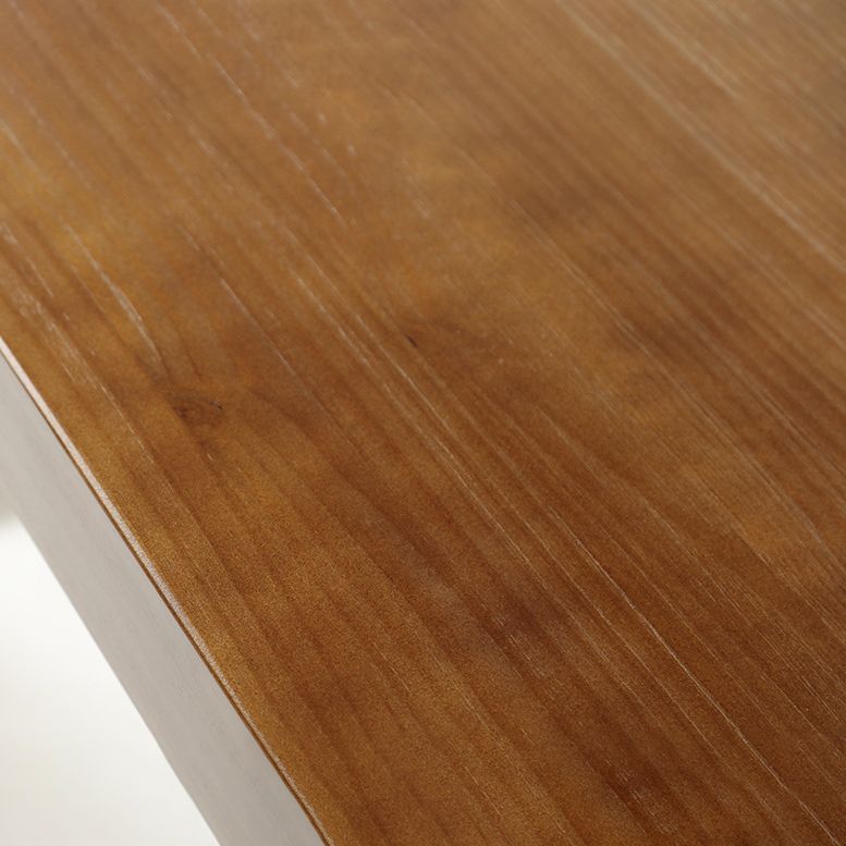 Industrial Rectangle Dining Table Pine Solid Wood Table with Black Double Pedestal for Dining Room Clearhalo ' dining_table' 'Dining Tables & Seating' 'Dining Tables' 'furn' 'furn_dining_table' 'Furniture' 'furniture_dining_table' 'Kitchen & Dining Furniture' 'kitchen&dining_furn' 'kitchen' 'kitchen_dining_table' 1200x1200_f9e752f5-a2db-42d7-90bd-bd4ebe26b1cf