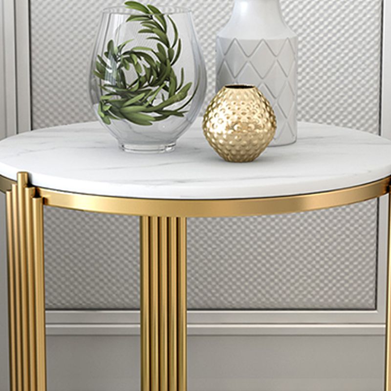 Table de coin à ardoise minimaliste 3 jambes Table de l'extrémité latérale avec stockage