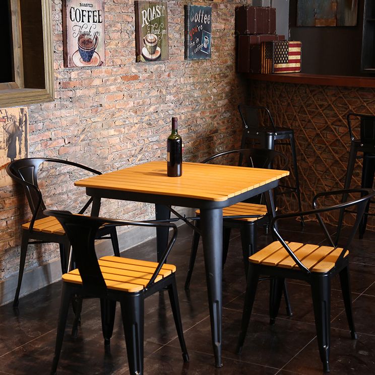 1/3/4/5 Pieces Industrial Bar Table Set Iron Bistro Set with Stools Clearhalo 'Bar Furniture' 'furn' 'furn_home_bar_bar_sets' 'Furniture' 'Home Bars & Bar Sets' 'home_bar_bar_sets' 'Kitchen & Dining Furniture' 1200x1200_f9eb6934-43a5-41d6-8e4b-1df793941831