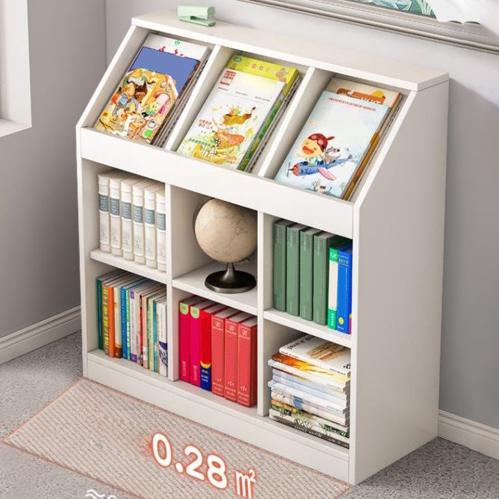 Closed Back Bookcase Standard Shelf Bookcase for Home Office