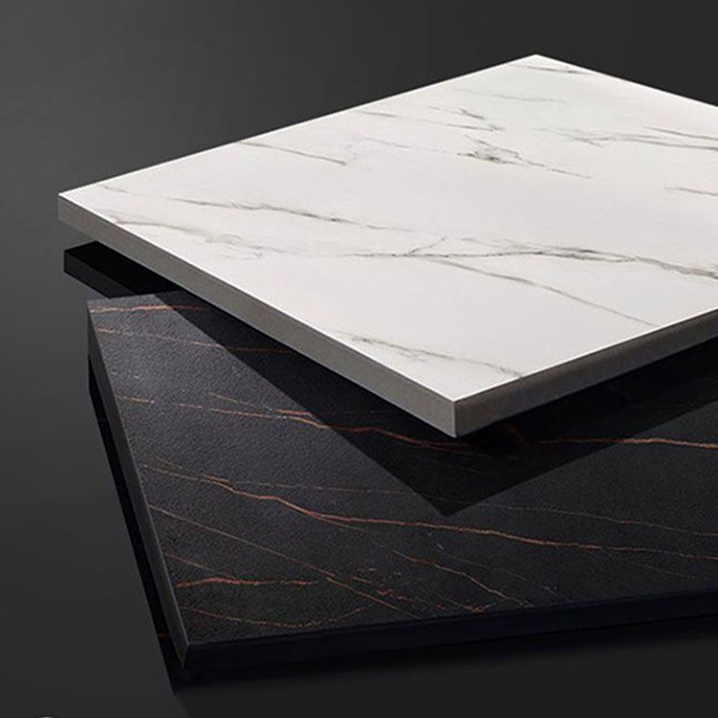Luxury Dining Room Dinner Table Stone Rectangle Pedestal Dining Table Clearhalo 'Dining Tables & Seating' 'Dining Tables' 'dining_table' 'furn' 'furn_dining_table' 'Furniture' 'Kitchen & Dining Furniture' 1200x1200_f9f2e670-6fdb-4756-babc-ee96800561fb