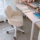 Modern Office Chair No Distressing Armless Ergonomic Chair with Wheels