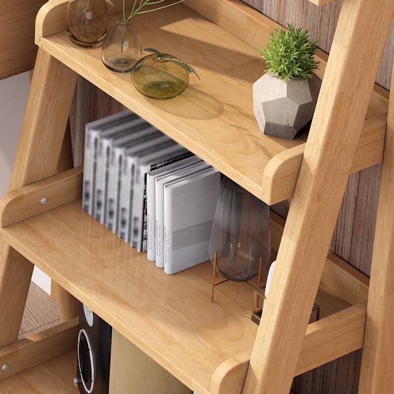 Solid Wood Bookshelf Contemporary Style Open Back Bookcase for Home Office Clearhalo 'Bookcases' 'furn' 'furn_bookcases' 'Furniture' 'furniture_bookcases' 'kitchen' 'kitchen_bookcases' 'Living Room Furniture' 'Office Furniture' 1200x1200_f9f5d75a-4d47-4933-aa67-d04bbf436927