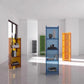 4/5-Shelf Glam Vertical Acrylic Standard Bookshelf Closed Back Bookshelf Clearhalo 'Bookcases' 'furn' 'furn_bookcases' 'Furniture' 'furniture_bookcases' 'kitchen' 'kitchen_bookcases' 'Living Room Furniture' 'Office Furniture' 1200x1200_f9f7fdd8-fa65-4cfe-b65c-f7c166b32955