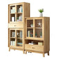 Wooden Modern Bookcase Standard Natural Closed Back Bookshelf with Shelves Clearhalo 'Bookcases' 'furn' 'furn_bookcases' 'Furniture' 'Office Furniture' 1200x1200_f9f813dd-4137-4e41-9945-1d299eacbf03