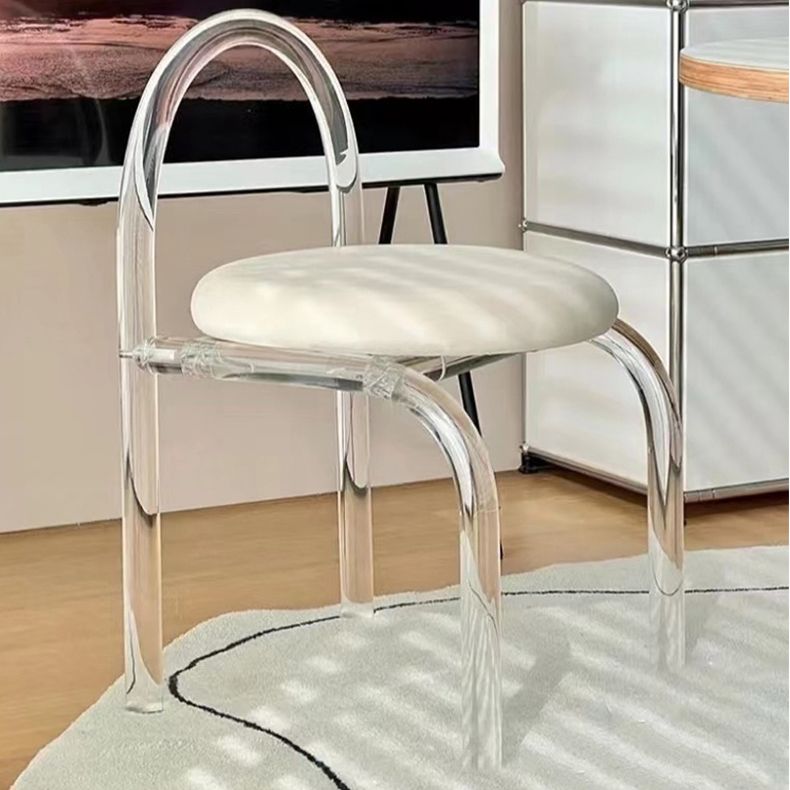 Contemporary 1/2/7 Pieces Furniture Acrylic Dining Room Table with Chairs for Kitchen Clearhalo 'Dining Room Sets' 'Dining Tables & Seating' 'dining_room_set' 'furn' 'furn_dining_room_set' 'Furniture' 'furniture_dining_room_set' 'Kitchen & Dining Furniture' 'kitchen&dining_furn' 'kitchen' 1200x1200_f9fb7fba-0bd0-400e-83ec-4aa8b6a30822