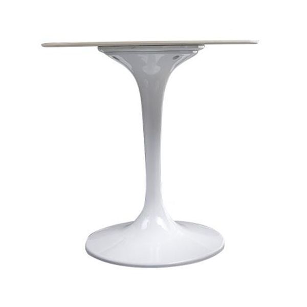 Modern Style Sintered Stone Scratch Resistant Dining Table Single Pedestal Base Round Table for Home Clearhalo ' dining_table' 'Dining Tables & Seating' 'Dining Tables' 'furn' 'furn_dining_table' 'Furniture' 'furniture_dining_table' 'Kitchen & Dining Furniture' 'kitchen&dining_furn' 'kitchen' 'kitchen_dining_table' 1200x1200_fa064e04-50eb-4b83-ac88-61c61832eab6