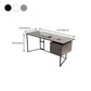 23" Wide Industrial Writing Desk Rectangular 2-Drawer Office Desk Clearhalo 'furn' 'furn_office_desk' 'Furniture' 'Office Desks' 'Office Furniture' 'office_desk' 1200x1200_fa079b2f-aa68-4fcc-8492-0850710b202d