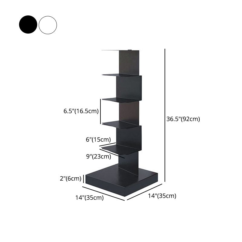 Invisible Bookshelf Open Back Contemporary Style Bookcase for Home and Office Clearhalo 'Bookcases' 'furn' 'furn_bookcases' 'Furniture' 'furniture_bookcases' 'kitchen' 'kitchen_bookcases' 'Living Room Furniture' 'Office Furniture' 1200x1200_fa09895a-23ee-4d85-a815-abaa4f2bd258