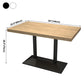Industrial Style Dining Table Pine Solid Wood Dining Room Collection for Indoor Clearhalo ' dining_table' 'Dining Tables & Seating' 'Dining Tables' 'furn' 'furn_dining_table' 'Furniture' 'furniture_dining_table' 'Kitchen & Dining Furniture' 'kitchen&dining_furn' 'kitchen' 'kitchen_dining_table' 1200x1200_fa0b48ce-07d0-4881-9295-3fbddea6cb15