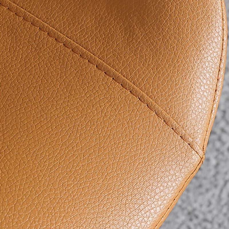 Chaises de salle à manger contemporaines chaises de salle à manger sans bras en cuir pour la maison