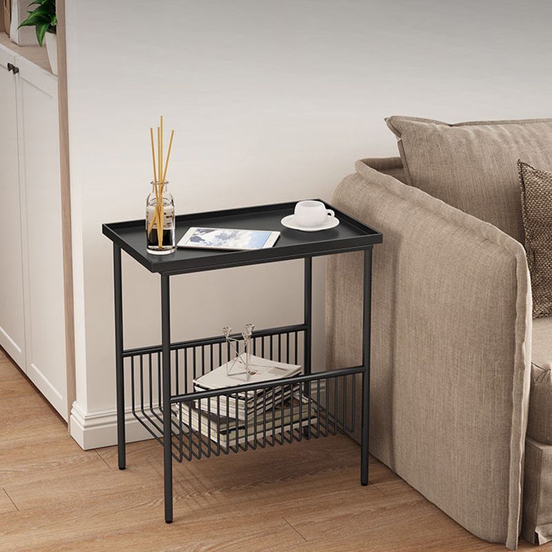 Comodino da tavolo accento glam comodino di finitura antica con gambe