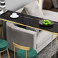 Contemporary Bar Table Artificial Stone Top 42-inch Height Pub Table for Dining Room Clearhalo 'Bar Furniture' 'Bar Tables' 'bar_tables' 'furn' 'furn_bar_tables' 'Furniture' 'furniture_bar_tables' 'Kitchen & Dining Furniture' 1200x1200_fa152418-973e-455a-9bc4-d56ed17c697c