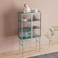 Glass Door Display Cabinet Multi-shelf Storage Cabinet for Living Room Clearhalo 'Display & China Cabinets' 'display_china_cabinets' 'furn' 'furn_display_china_cabinets' 'Furniture' 'Kitchen & Dining Furniture' 1200x1200_fa16126b-8742-4c16-8b27-eea2bdfbcf87