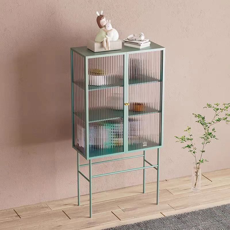 Glass Door Display Cabinet Multi-shelf Storage Cabinet for Living Room Clearhalo 'Display & China Cabinets' 'display_china_cabinets' 'furn' 'furn_display_china_cabinets' 'Furniture' 'Kitchen & Dining Furniture' 1200x1200_fa16126b-8742-4c16-8b27-eea2bdfbcf87