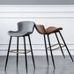 Contemporary PU Upholstery Bar Stool with Cushion Backrest Bucket Indoor Counter Stool Clearhalo 'Bar Furniture' 'Bar Stools' 'bar_stools' 'furn' 'furn_bar_stools' 'furniture_bar_stools' 'Kitchen & Dining Furniture' 'kitchen&dining_furn' 'kitchen' 'kitchen_furn' Furniture' 1200x1200_fa17f7bc-ce09-40d3-8e74-7bf2a2f749ce