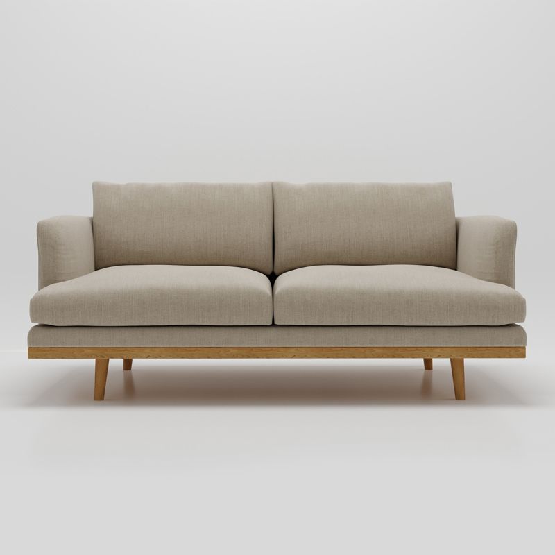 Living Room Cotton 2-seater Sofa Square Arm Standard Seating Clearhalo 'furn' 'furn_sofas' 'Furniture' 'furniture_sofas' 'Living Room Furniture' 'Sofa' 'sofas' 1200x1200_fa197484-097e-403d-aa8b-36356f80cb09