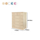 Modern Pine Wood Lingerie Chest 18" W Vertical Storage Chest with Drawers Clearhalo 'Bedroom Furniture' 'Dressers & Chests' 'dressers_chests' 'furn' 'furn_dressers_chests' 'Furniture' 1200x1200_fa19f313-ec20-4759-badc-b5e69e06b8fb
