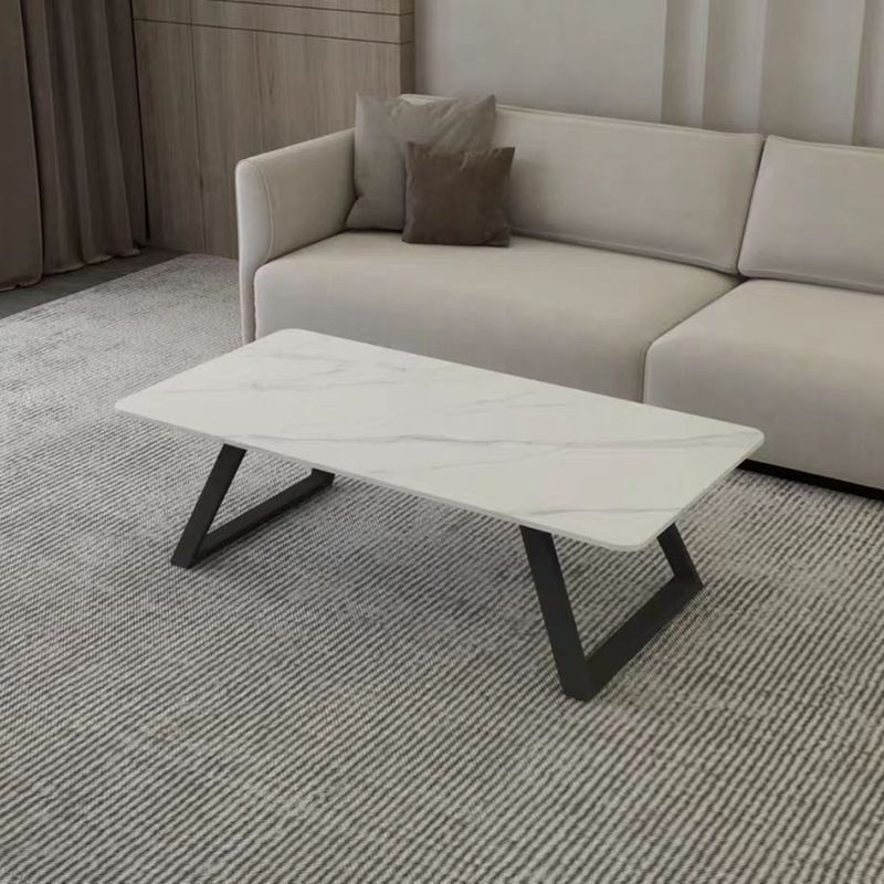 17.7"Tall Sled Metal Base Rectangular Slate Table Top Coffee Table Clearhalo 'Coffee & Accent Tables' 'Coffee Tables' 'coffee_tables' 'furn' 'furn_coffee_tables' 'Furniture' 'Living Room Furniture' 1200x1200_fa1a0c0f-17c9-459f-9d25-46577a8763db