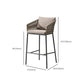 Industrial Bar Stool Upholstered Backrest Counter Stool for Dining Room Clearhalo 'Bar Furniture' 'Bar Stools' 'bar_stools' 'furn' 'furn_bar_stools' 'Furniture' 'Kitchen & Dining Furniture' 1200x1200_fa1a1ef2-55be-44f9-9fa2-391892d6b43d