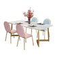 Rectangle Stone Dining Table Traditional Luxury Dinette Table for Home Clearhalo 'Dining Tables & Seating' 'Dining Tables' 'dining_table' 'furn' 'furn_dining_table' 'Furniture' 'furniture_dining_table' 'Kitchen & Dining Furniture' 1200x1200_fa1a3248-7cb9-43f9-8adf-34aca4ded8a8