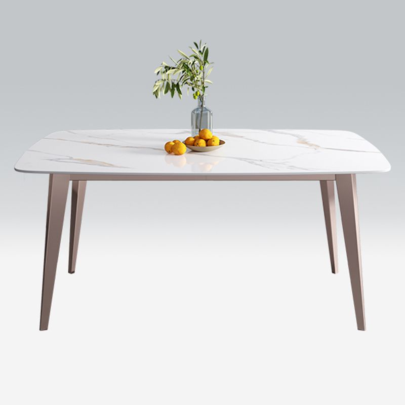 Rectangle Dining Table Traditional Luxury Dining Table for Home Clearhalo 'Dining Tables & Seating' 'Dining Tables' 'dining_table' 'furn' 'furn_dining_table' 'Furniture' 'Kitchen & Dining Furniture' 1200x1200_fa1c1b9d-abff-4799-b97e-9db5f9295240