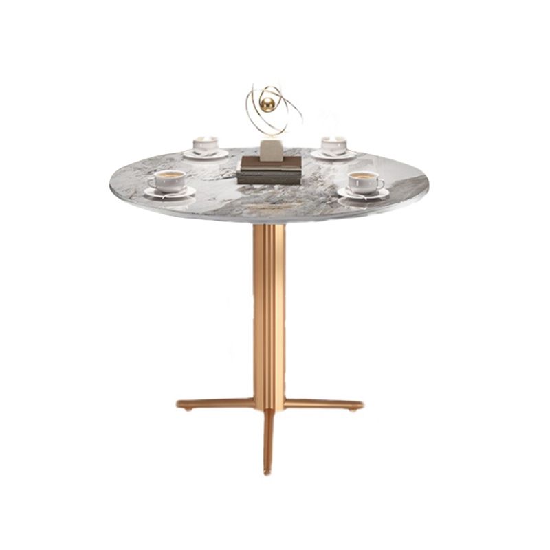 Stone Dining Table Traditional Luxury Dining Site Table with Tripod Base Clearhalo ' dining_table' 'Dining Tables & Seating' 'Dining Tables' 'furn' 'furn_dining_table' 'Furniture' 'furniture_dining_table' 'Kitchen & Dining Furniture' 'kitchen&dining_furn' 'kitchen' 'kitchen_dining_table' 1200x1200_fa1fcd01-f9f3-4a43-897b-1eba0dacfc62