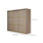 Contemporary Style Wardrobe Wooden Bedroom Wardrobe Closet with Clothes Rail Clearhalo 'Armoires & Wardrobes' 'armoires_wardrobes' 'Bedroom Furniture' 'furn' 'furn_armoires_wardrobes' 'Furniture' 1200x1200_fa1fd3c7-ea2e-4264-8068-466b3af8fd43