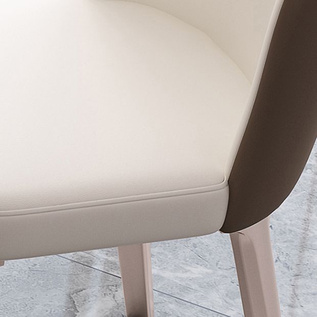 Ensemble de table à manger ronde 1/4/5/7 PCS Table à manger avec dessus en pierre avec chaise rembourrée