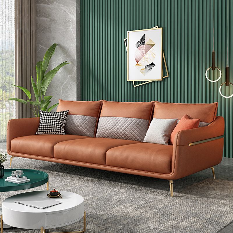 Modern Style Charles Of London Latex/sponge Seat Filled Solid Wood Base Sofa Clearhalo 'furn' 'furn_sofas' 'Furniture' 'furniture_sofas' 'kitchen' 'kitchen_sofas' 'Living Room Furniture' 'Sofa' 'sofas' 1200x1200_fa2245fe-d113-4e8d-ac4f-9878a0a04d8e