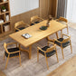 Modern Solid Wood Furniture 1/2/5/7 Pcs Standard Height Dining Room Table Set in Natural Clearhalo 'Dining Room Sets' 'Dining Tables & Seating' 'dining_room_set' 'furn' 'furn_dining_room_set' 'Furniture' 'Kitchen & Dining Furniture' 1200x1200_fa237c79-ccca-46c6-ba7d-23731537614d