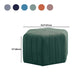 Contemporary Footstool Ottoman Suede Upholstered Solid Color Pentagon Ottoman Clearhalo 'furn' 'furn_ottomans_poufs' 'Furniture' 'Living Room Furniture' 'Ottomans & Poufs' 'ottomans_poufs' 1200x1200_fa25fecf-f223-4892-a423-c4daa4b1c961