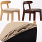 Scandinavian Milk Tea Shop Rubberwood Stool Matte Finish Upholstered Bar Stools Clearhalo 'Bar Furniture' 'Bar Stools' 'bar_stools' 'furn' 'furn_bar_stools' 'Furniture' 'furniture_bar_stools' 'Kitchen & Dining Furniture' 1200x1200_fa299353-2309-467c-8850-af613aa73ae2