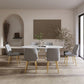 Modern Oval Dinette Table White Home Kitchen Dinner Stone Top 4-foot Resin Table Clearhalo 'Dining Tables & Seating' 'Dining Tables' 'dining_table' 'furn' 'furn_dining_table' 'Furniture' 'furniture_dining_table' 'Kitchen & Dining Furniture' 1200x1200_fa2e6ba1-bfc2-4d31-a51d-92c695ee4a8d