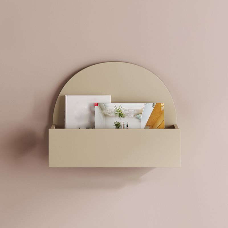 Contemporary Engineer Wood Bookshelf 21.2"L Closed Back Bookcase for Home Office