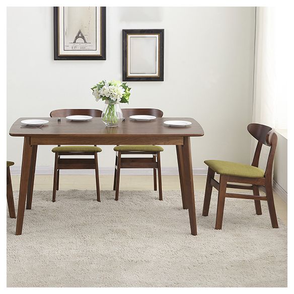 Contemporary Style Wood Side Dining Chairs Open Back Dining Armless Chairs Clearhalo ' kitchen&dining_furn' 'Dining Chairs' 'Dining Tables & Seating' 'dining_chair' 'furn' 'furn_dining_chair' 'Furniture' 'furniture_dining_chair' 'Kitchen & Dining Furniture' 'kitchen' 1200x1200_fa34b9d6-23dd-481a-aecd-e2ff462c2c66