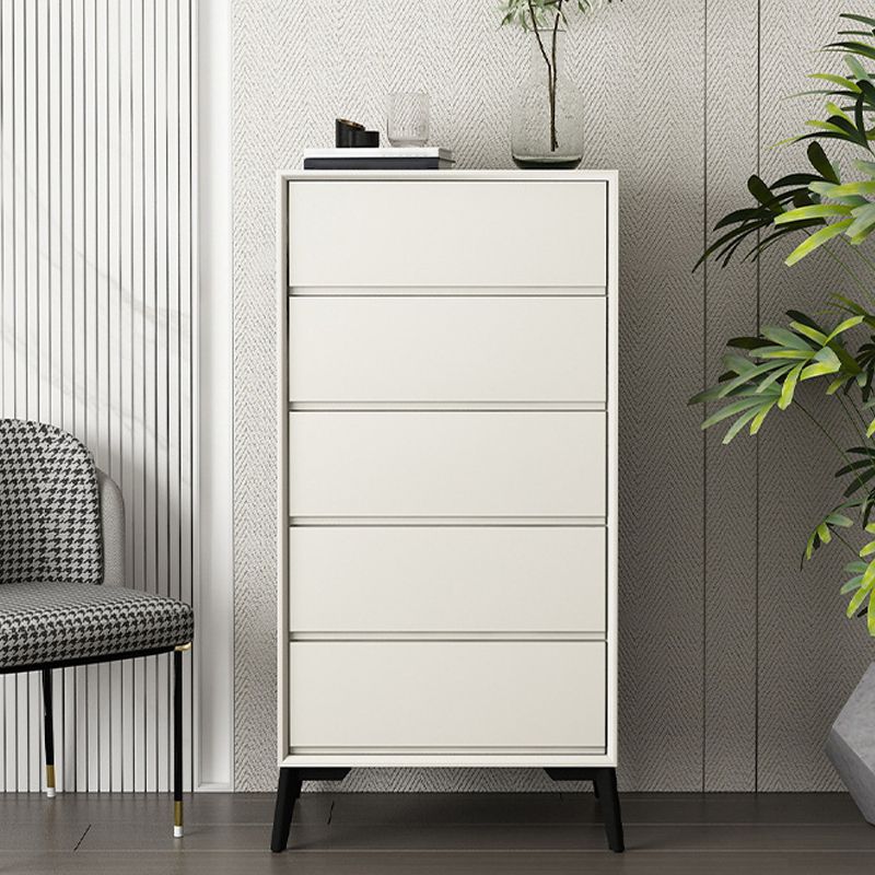 Wood Corner Accent Chest with Drawers Contemporary 15.74" Wide Side Cabinet