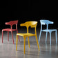 Contemporary Side Chair Stacking Dining Colorful Plastic Armless Chairs for Dining Room Clearhalo ' kitchen&dining_furn' 'Dining Chairs' 'Dining Tables & Seating' 'dining_chair' 'furn' 'furn_dining_chair' 'Furniture' 'furniture_dining_chair' 'Kitchen & Dining Furniture' 'kitchen' 1200x1200_fa3904d6-5961-4eb2-8a3e-20f2db2576f2