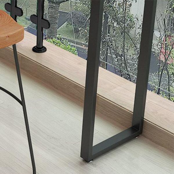 Tavolo da bar da bistrot glam in legno in legno in legno interno altezza da pub tavolo da pub in naturale