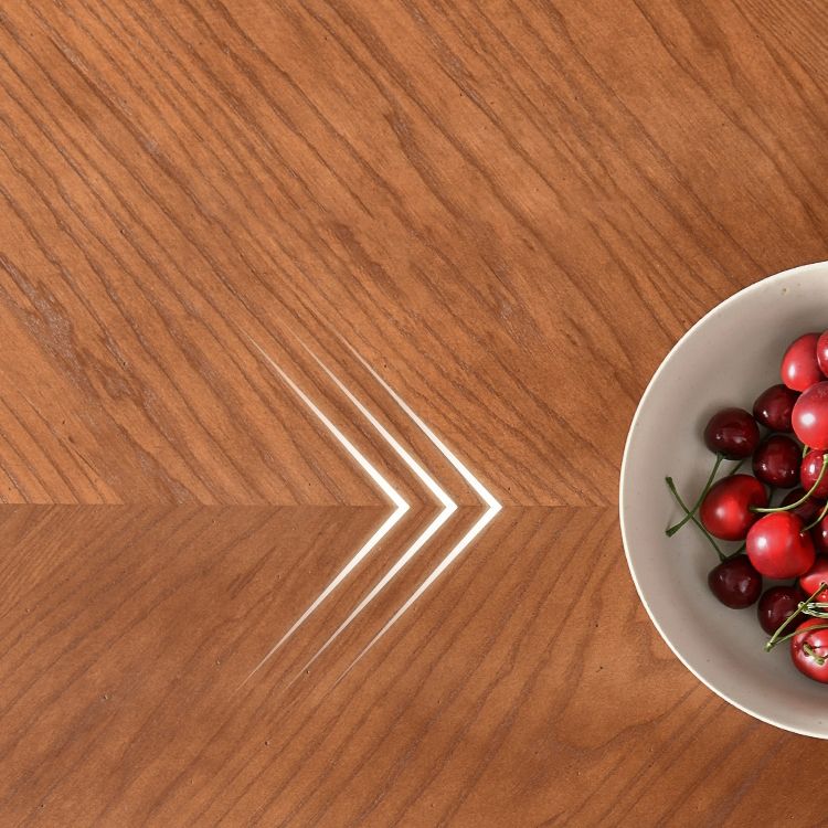 Tavolo da pranzo di lusso tradizionale tavolo da pranzo in legno marrone per uso domestico