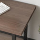 Industrial Style Office Desk Rectangle Wooden Sled Writing Desk for Home Clearhalo 'furn' 'furn_office_desk' 'Furniture' 'furniture_office_desk' 'Office Desks' 'Office Furniture' 'office_desk' 1200x1200_fa3aae26-9fd9-4a3e-9bb1-0f8a84767abb