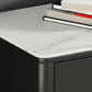 Stone TV Media Console Console TV con contenitore chiuso con ante