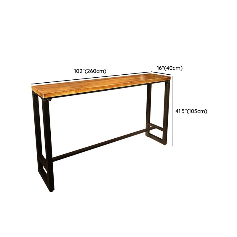 Juego de barra de estilo industrial, juego de comedor de pub de madera maciza de 1/2/3/4/7 piezas para interior