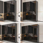 Modern Style Wardrobe Grey Colour Glass Wardrobe Closet for Bedroom Clearhalo 'Armoires & Wardrobes' 'armoires_wardrobes' 'Bedroom Furniture' 'furn' 'furn_armoires_wardrobes' 'Furniture' 1200x1200_fa3c9523-4dad-47d2-a14a-942088385b9f
